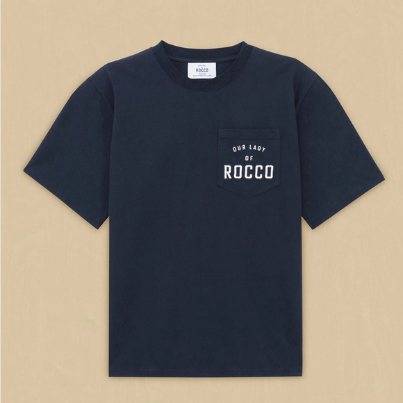 Our Lady of Rocco Other - Carbone Our Lady of Rocco Navy Pocket Tee Mens Medium Rare Sold Out NYC